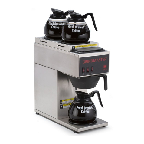 Grindmaster CPO-1P User manual