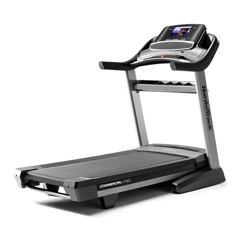 NordicTrack Powertread 1750 User manual