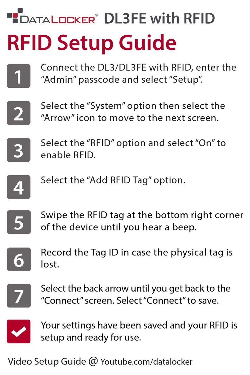 DataLocker DL3 Setup guide