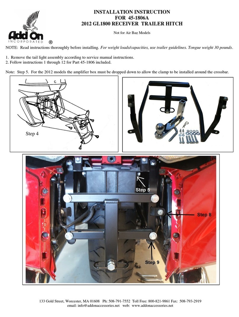 ADDON 45-1806A installation instructions
