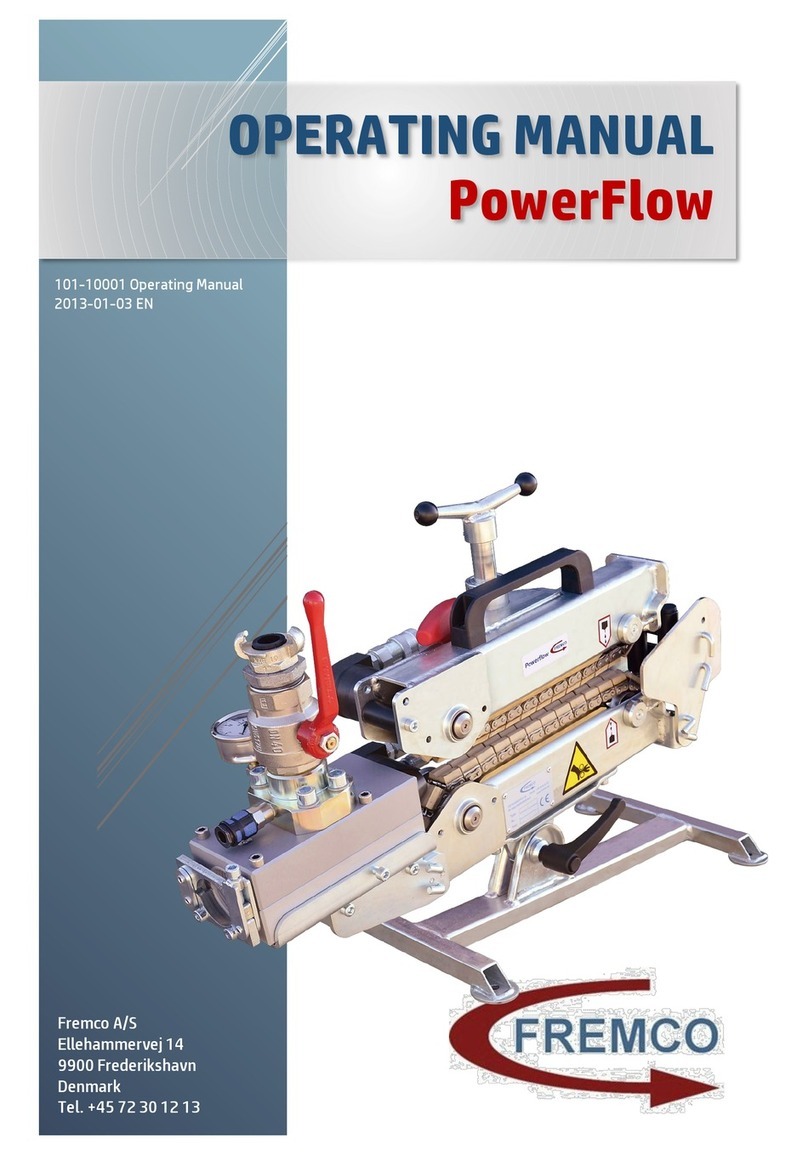 Fremco PowerFlow operating manual