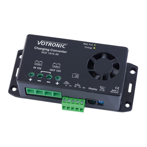 Votronic VCC1212-30 Series Installation and operating manual Votronic VCC1212-30 Series Installation and operating manual