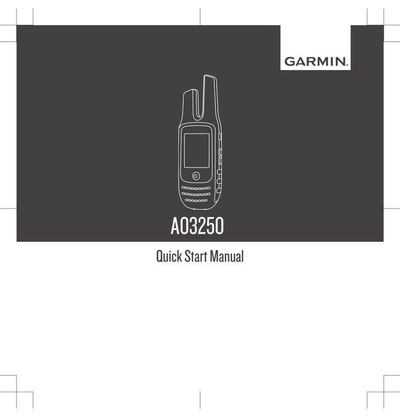 Garmin A03250 Instruction manual Garmin A03250 Instruction manual
