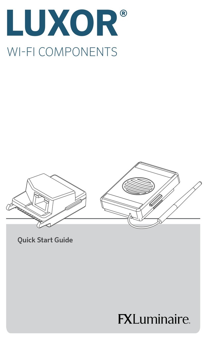 FXLuminaire Luxor quick start guide FXLuminaire Luxor quick start guide