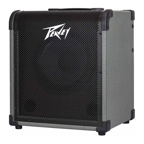 Peavey Max 100 operating manual