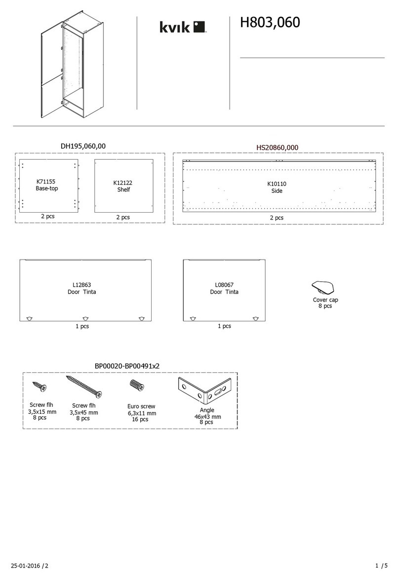 Kvik H803,060 User manual