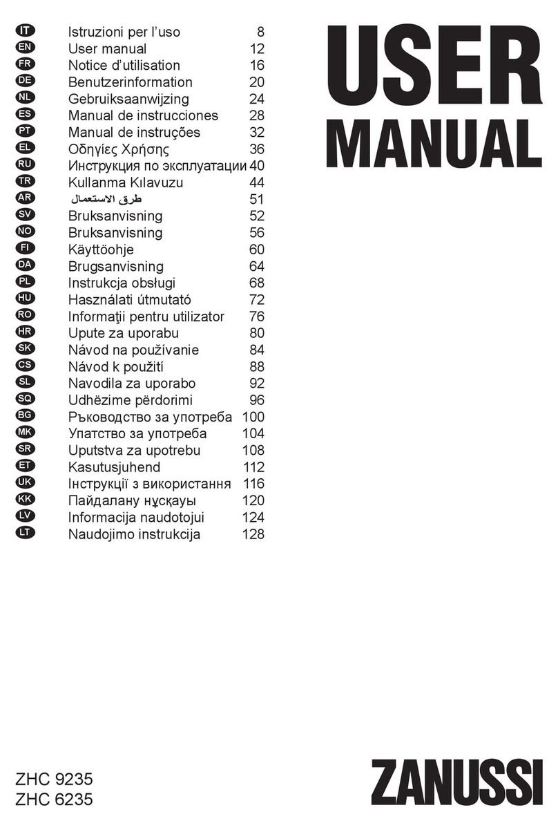 Zanussi ZHC 9235 User manual
