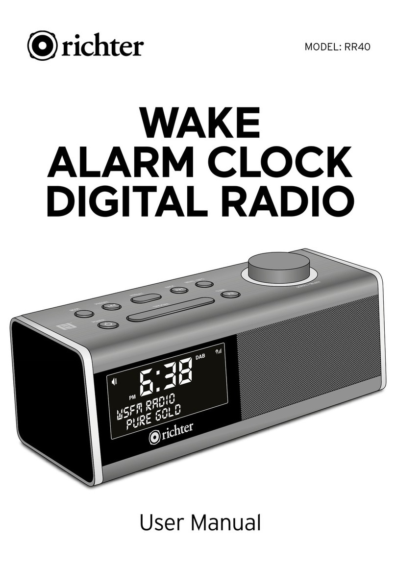 Richter WAKE RR40 user manual
