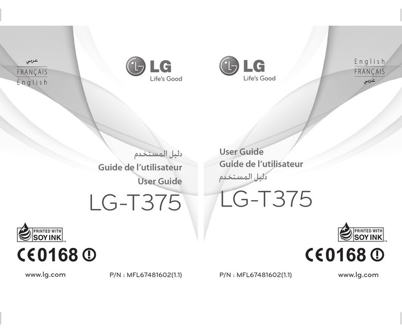 LG T375 User manual