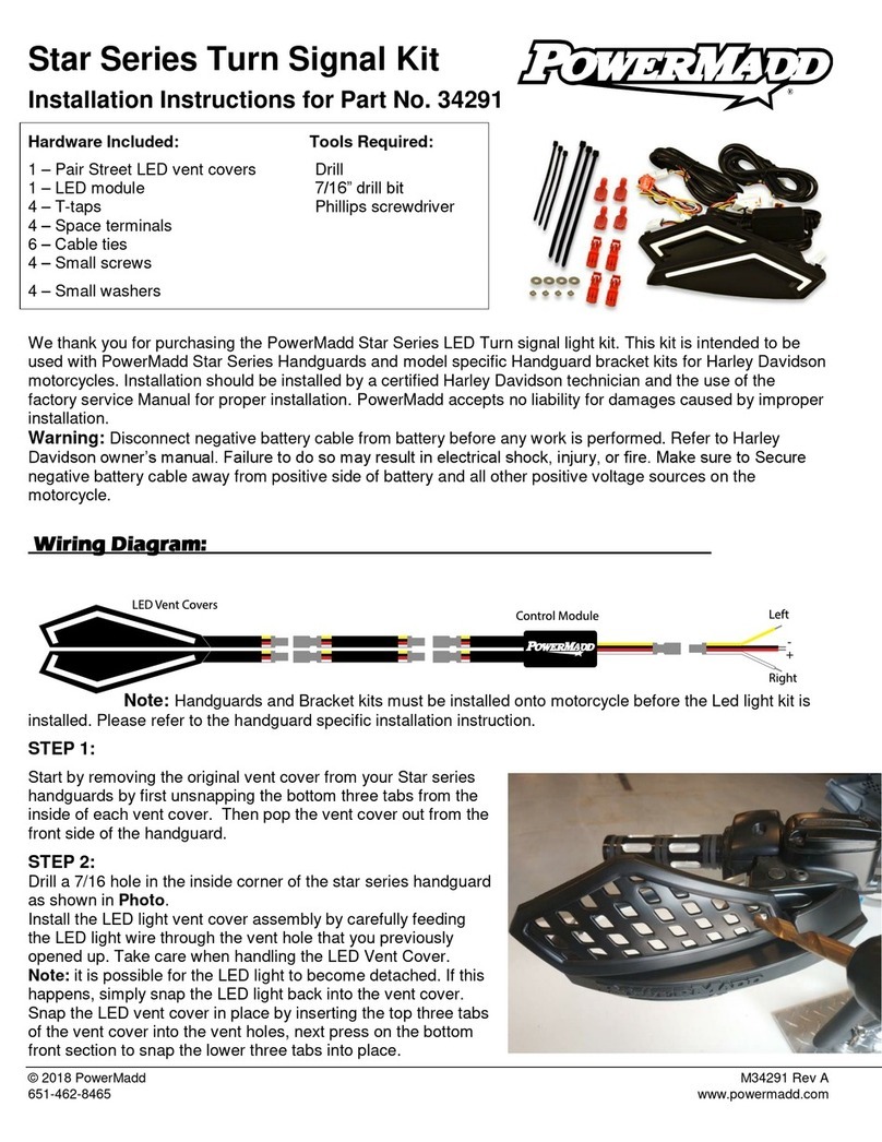 PowerMadd 34291 installation instructions PowerMadd 34291 installation instructions