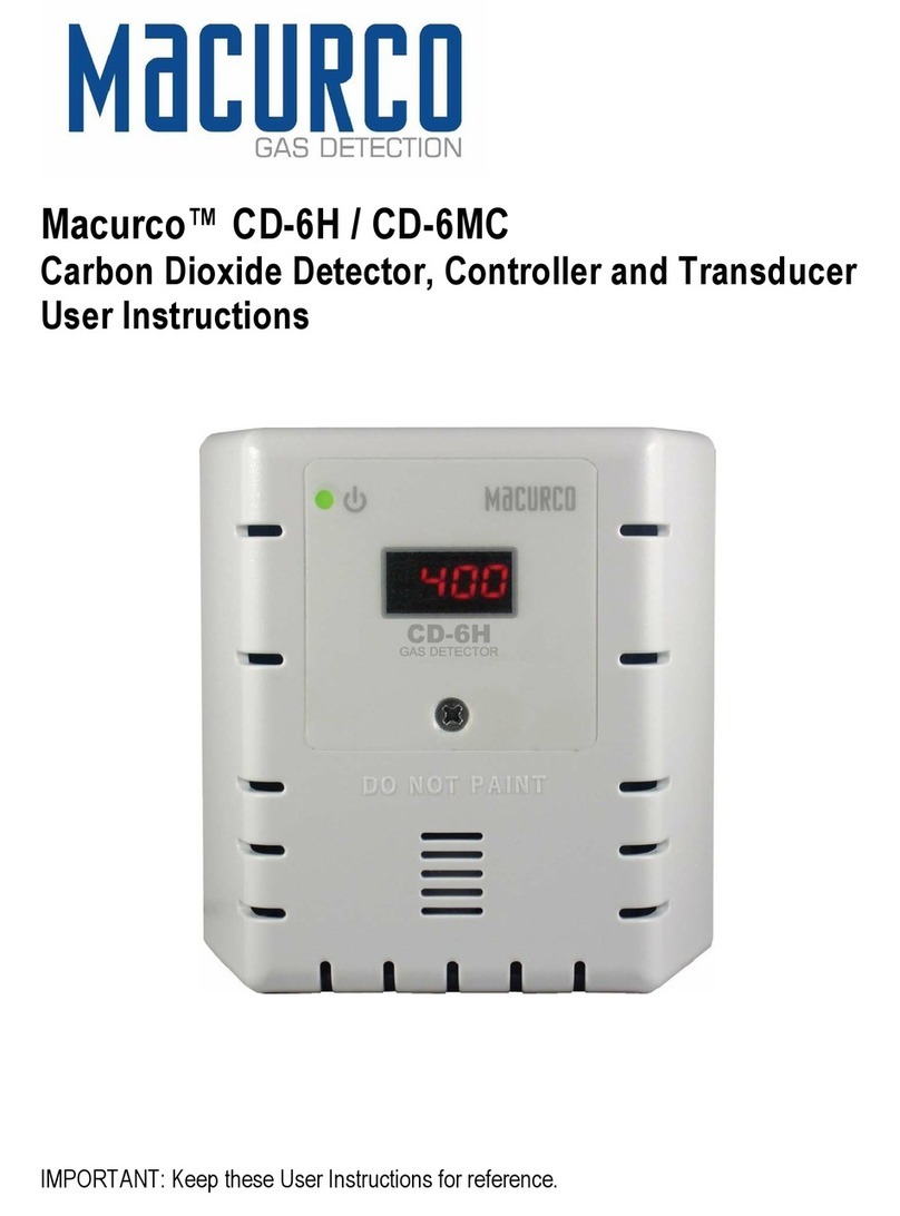 Macurco CD-6MC User instructions