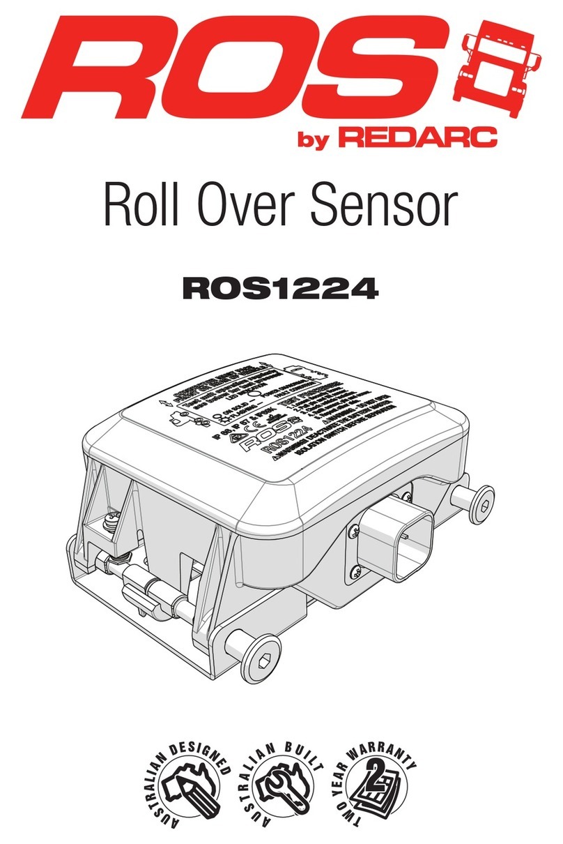 Redarc ROS user manual