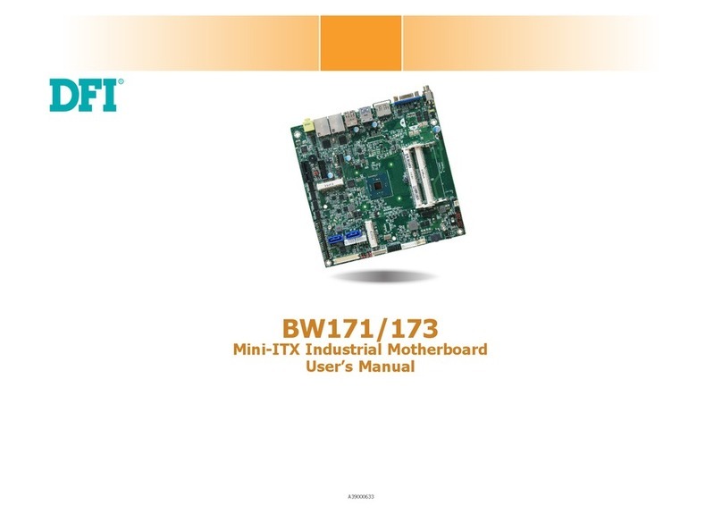 DFI BW171 User manual
