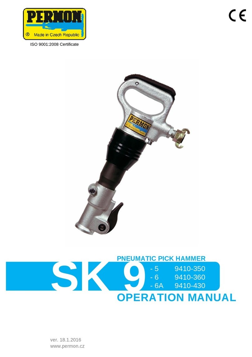 Permon SK 9 Operation manual