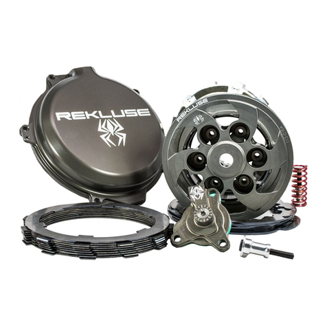 Rekluse Motor Sports Radius CX Clutch Installation and user guide Rekluse Motor Sports Radius CX Clutch Installation and user guide