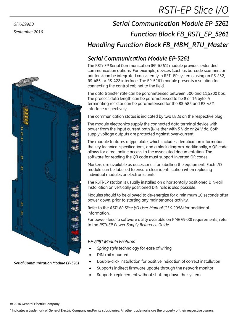 GE EP-5261 user manual