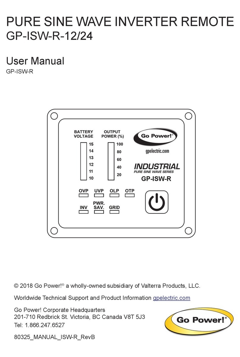 Go Power GP-ISW-R-12 user manual