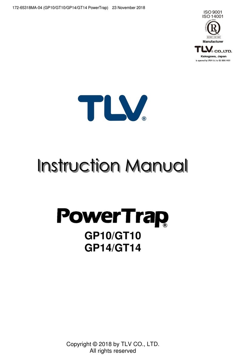 TLV GT14 instruction manual
