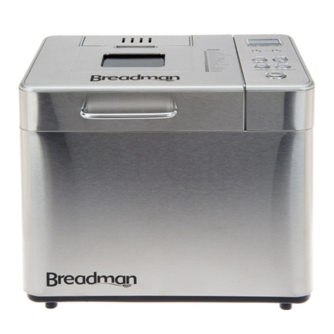 Breadman BK1065SQ instruction manual