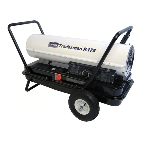 L.B. White Tradesman CP075EK User manual