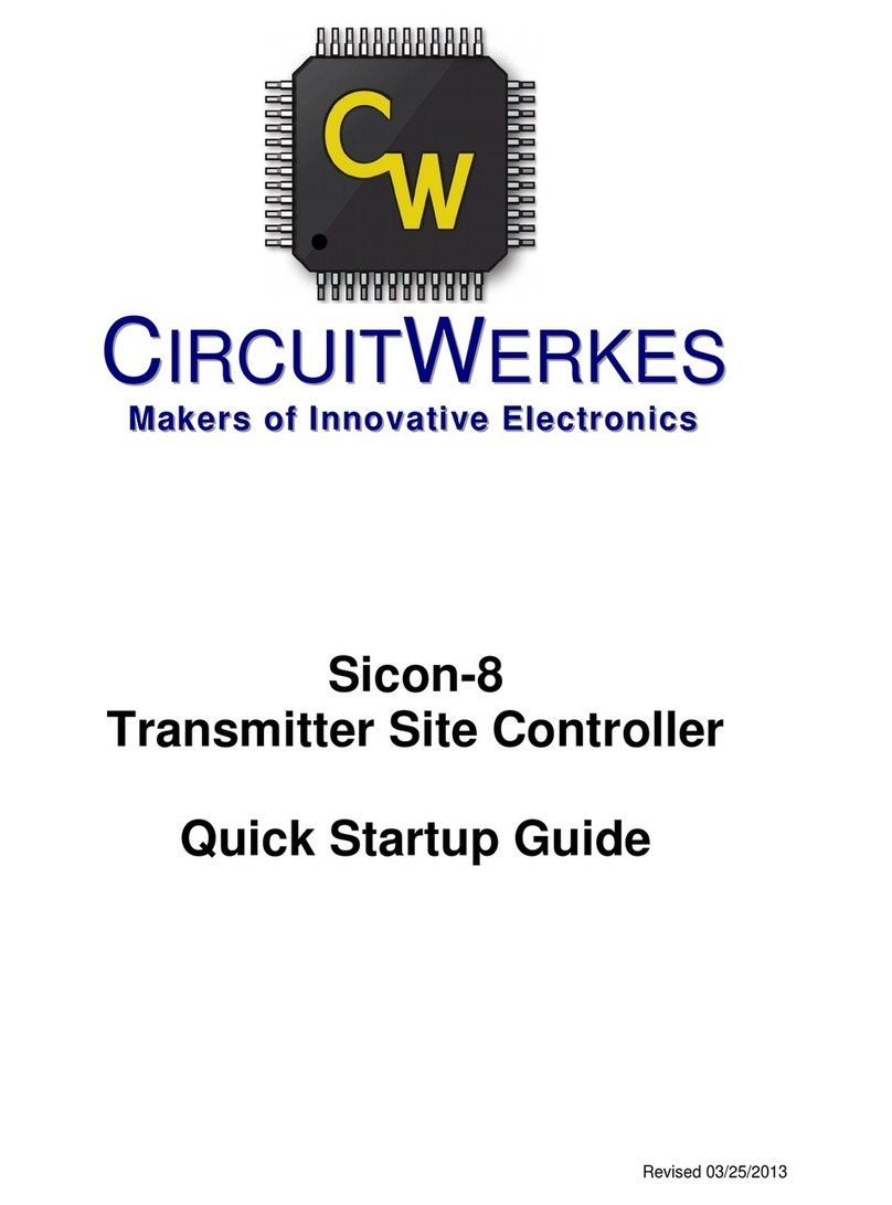 CircuitWerkes Sicon-8 Quick start up guide