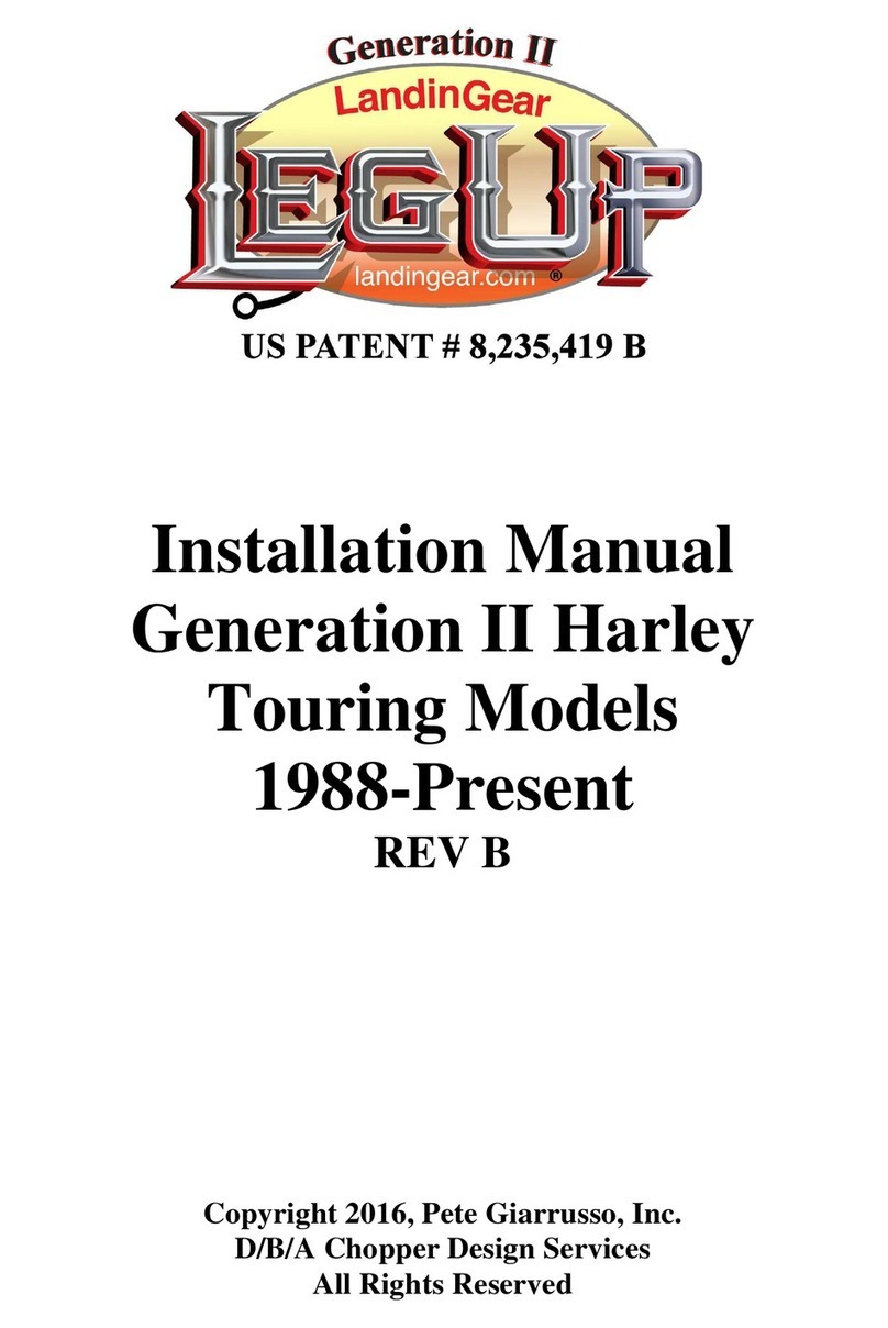 LegUp LandinGear Generation II installation manual