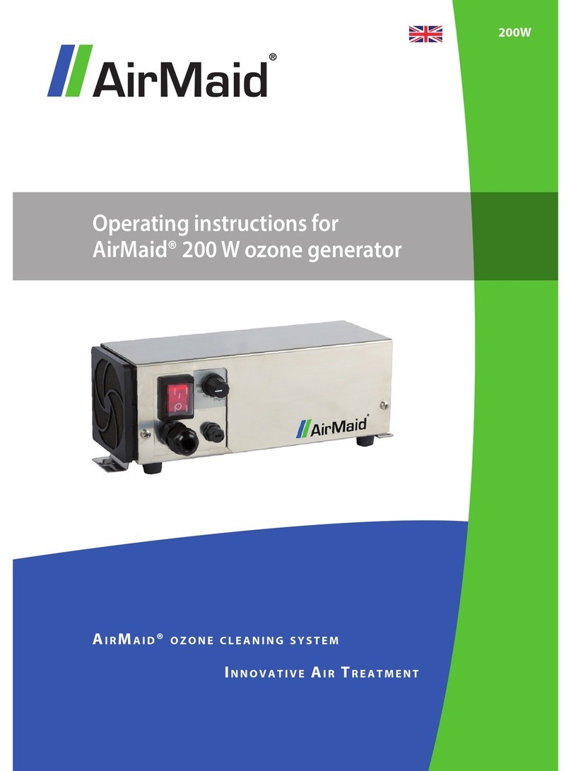 AirMaid 200 W User manual AirMaid 200 W User manual