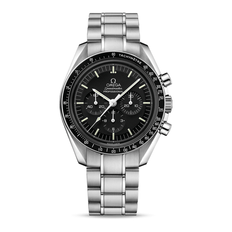 Omega SPEEDMASTER MOONWATCH User manual