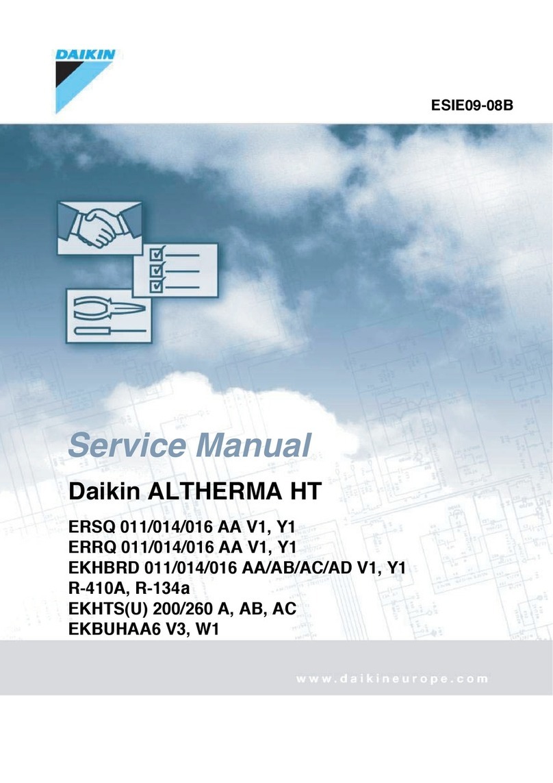 Daikin Altherma HT Service manual