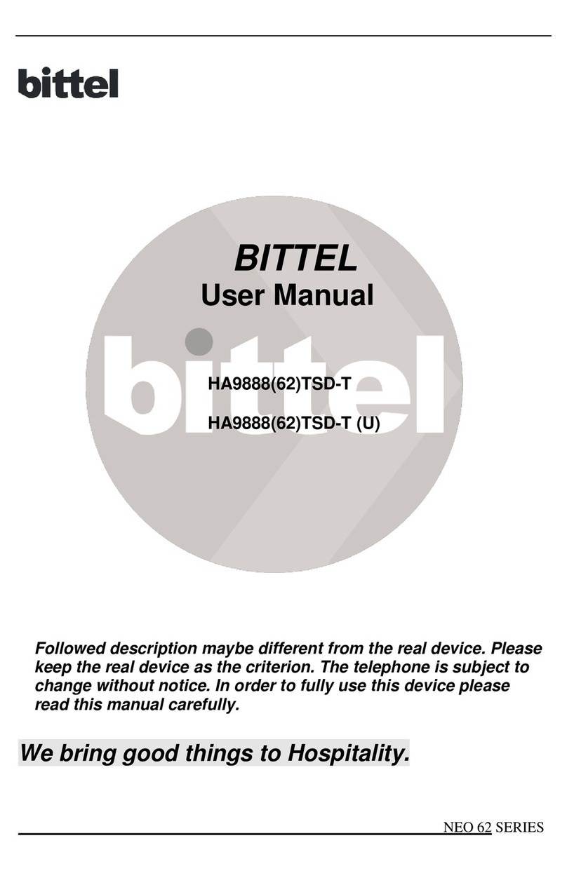 Bittel HA9888TSD-T user manual