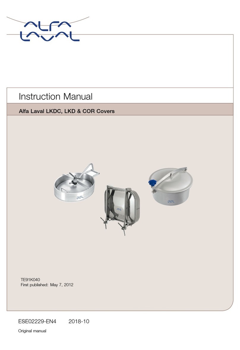 Alfalaval LKDC instruction manual Alfalaval LKDC instruction manual