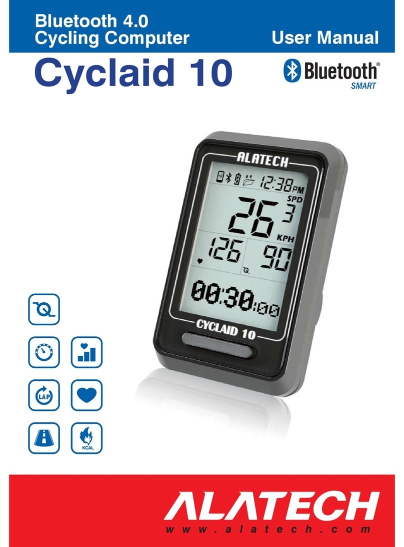 alatech Cyclaid 10 user manual