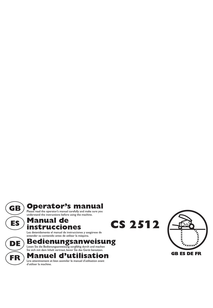 Husqvarna CS 2512 Operator's manual