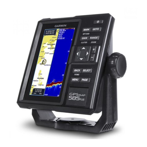 Garmin GPSmap 585 Plus owner's manual