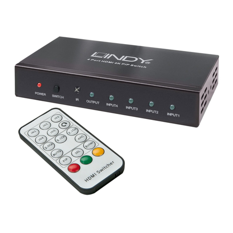 Lindy 38151 User manual