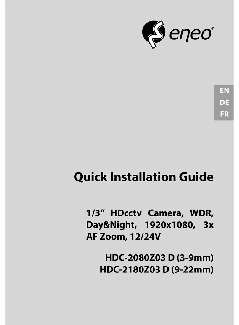 Eneo HDC-2080Z03 User manual