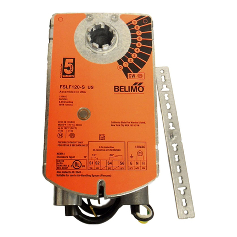 Belimo FS Series instructions