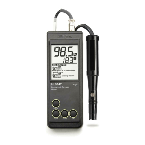 Hanna HI 9142 User manual