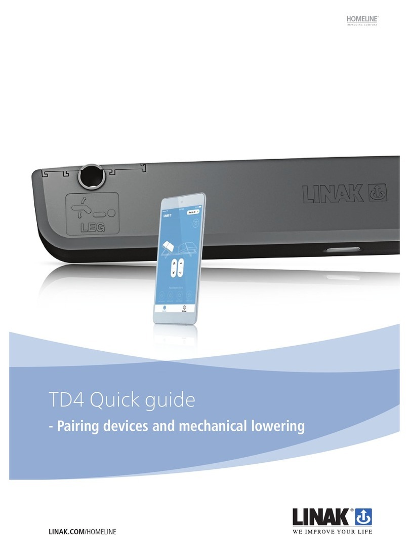 Linak TD4 User manual