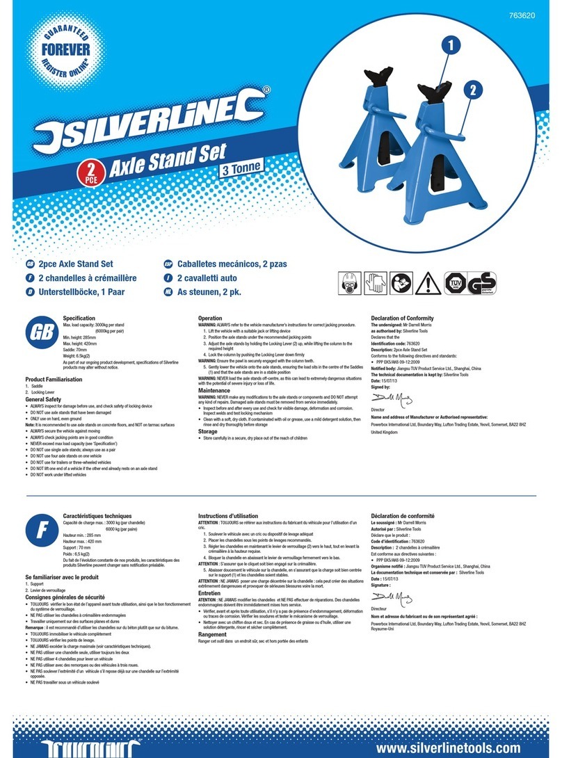 Silverline 763620 manual