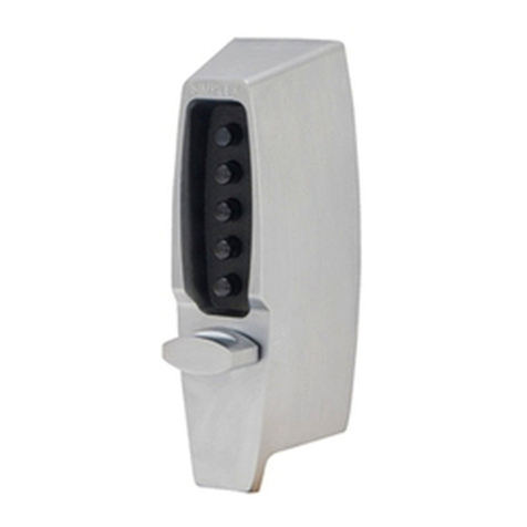 Kaba 7102 series User manual Kaba 7102 series User manual