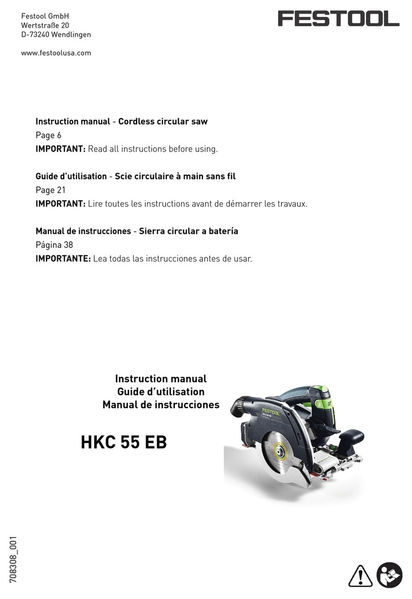 Festool HKC 55 EB User manual