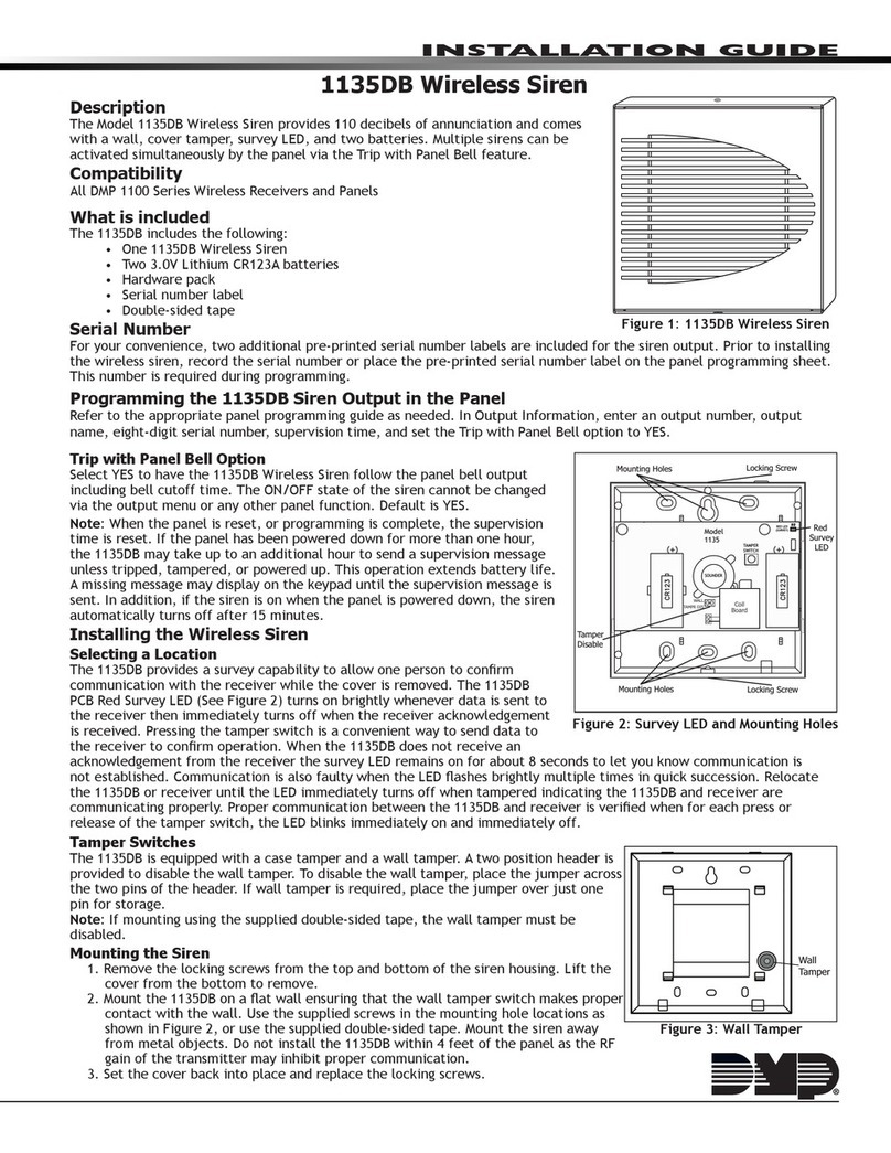 DMP Electronics 1135DB User manual
