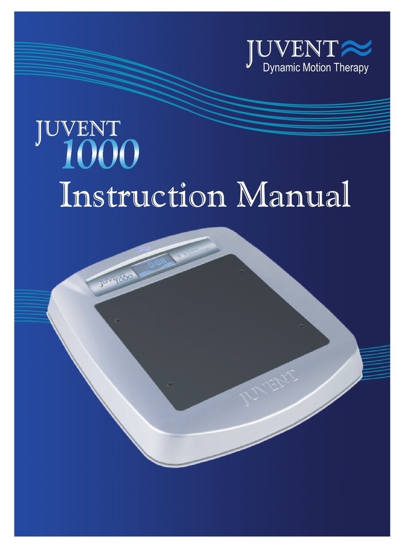 Juvent 1000 instruction manual