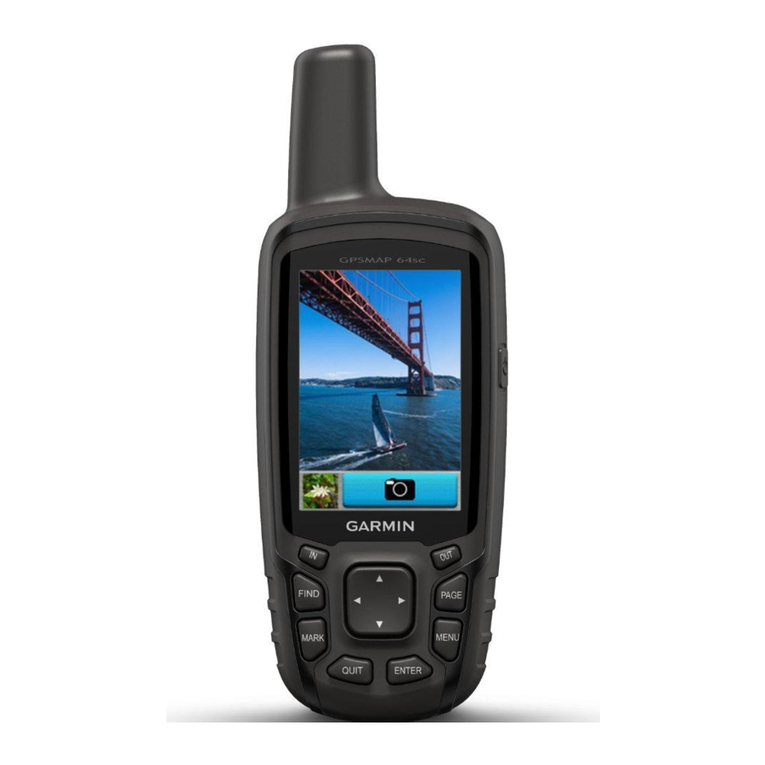 Garmin GPSMAP 64sc SiteSurvey owner's manual