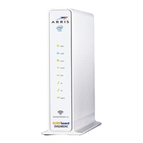 Arris SurfBoard SVG2482AC User manual
