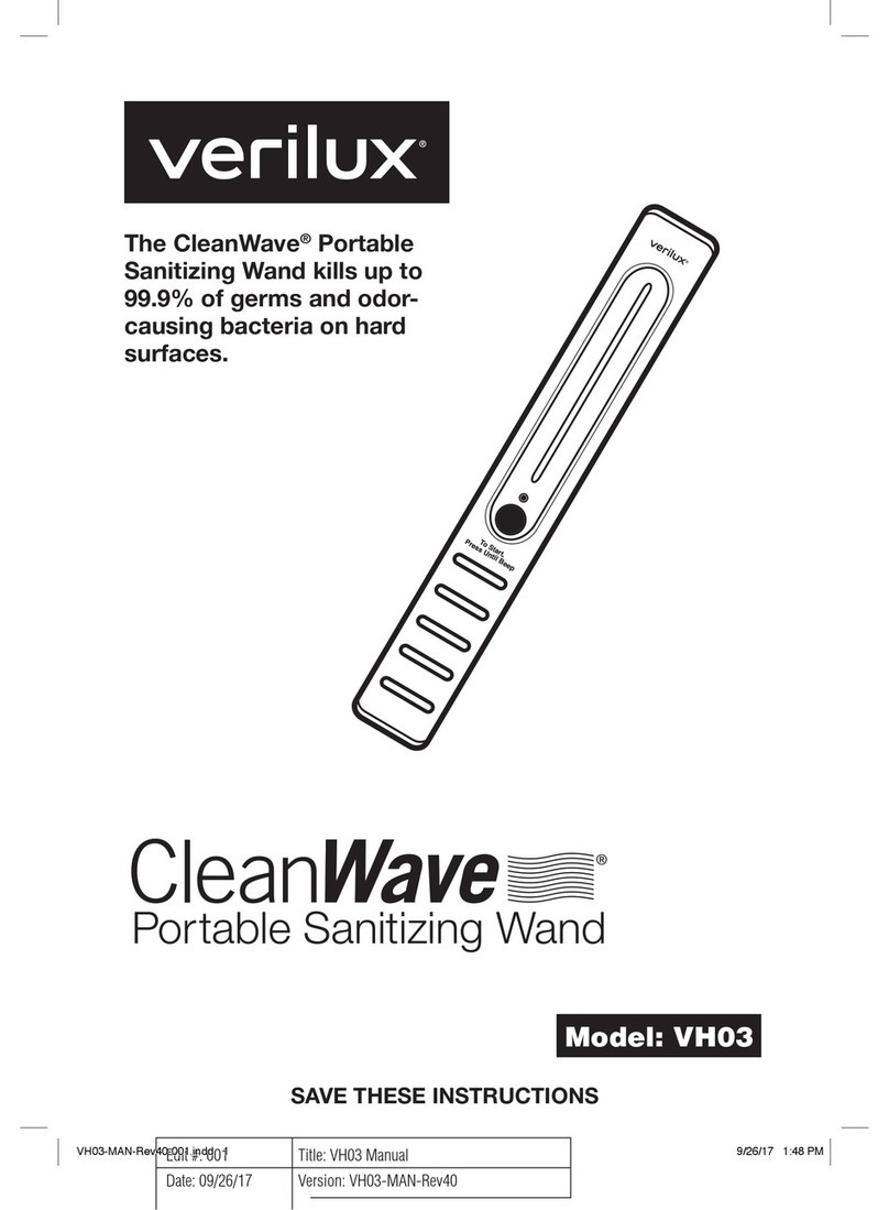 Verilux CleanWave User manual