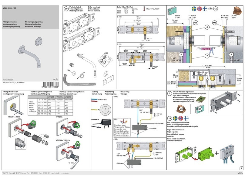 Vola 4000 manual