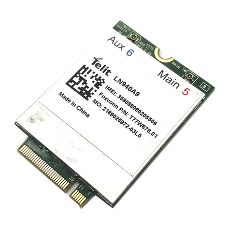 Telit Wireless Solutions LN940A11 SERIES User manual