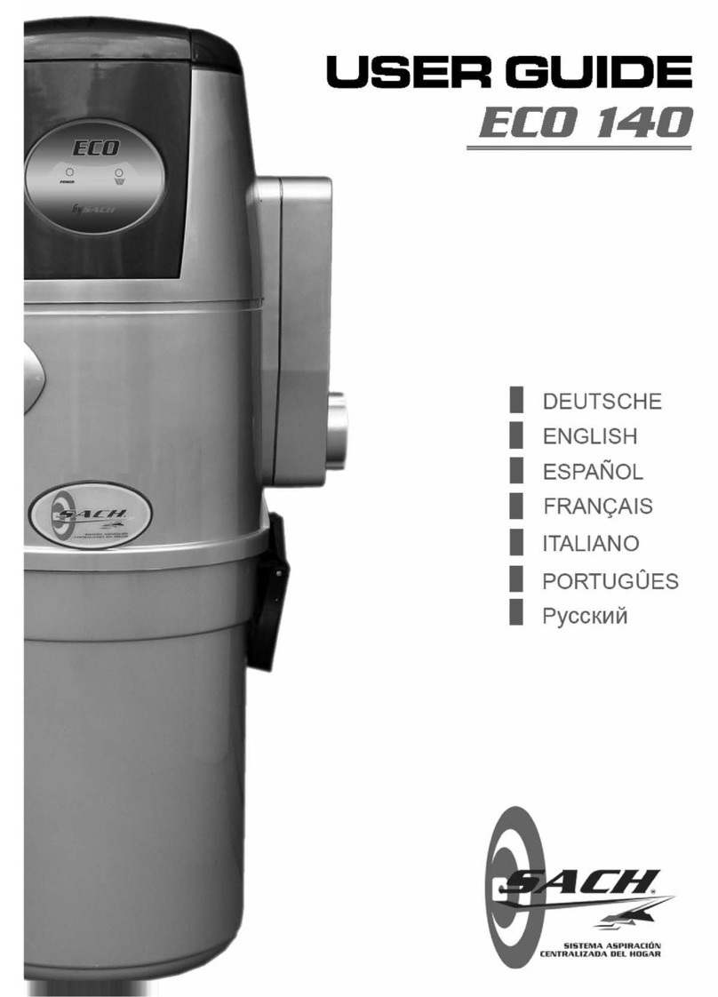 SACH ECO 140 User manual
